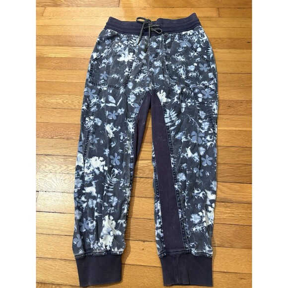 Anthropologie Size S The Nomad Jogger Pants Blue Floral - Picture 2 of 9